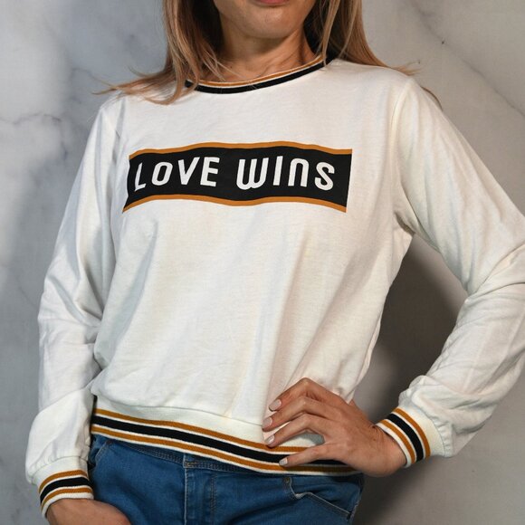 Love Wins Sweatshirt - Picture 2 of 3